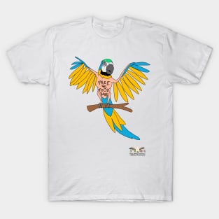 HWS SASSY COLLECTION!  BLUE & GOLD MACAW T-Shirt